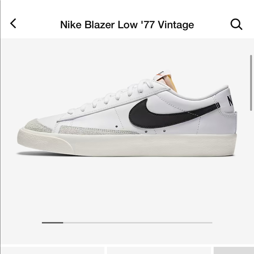COPY - New Mens Nike Blazer Low ‘77 Vintage Shoes